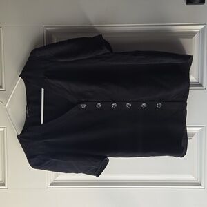 Nanette Lepore 100% Silk Button Down Blouse